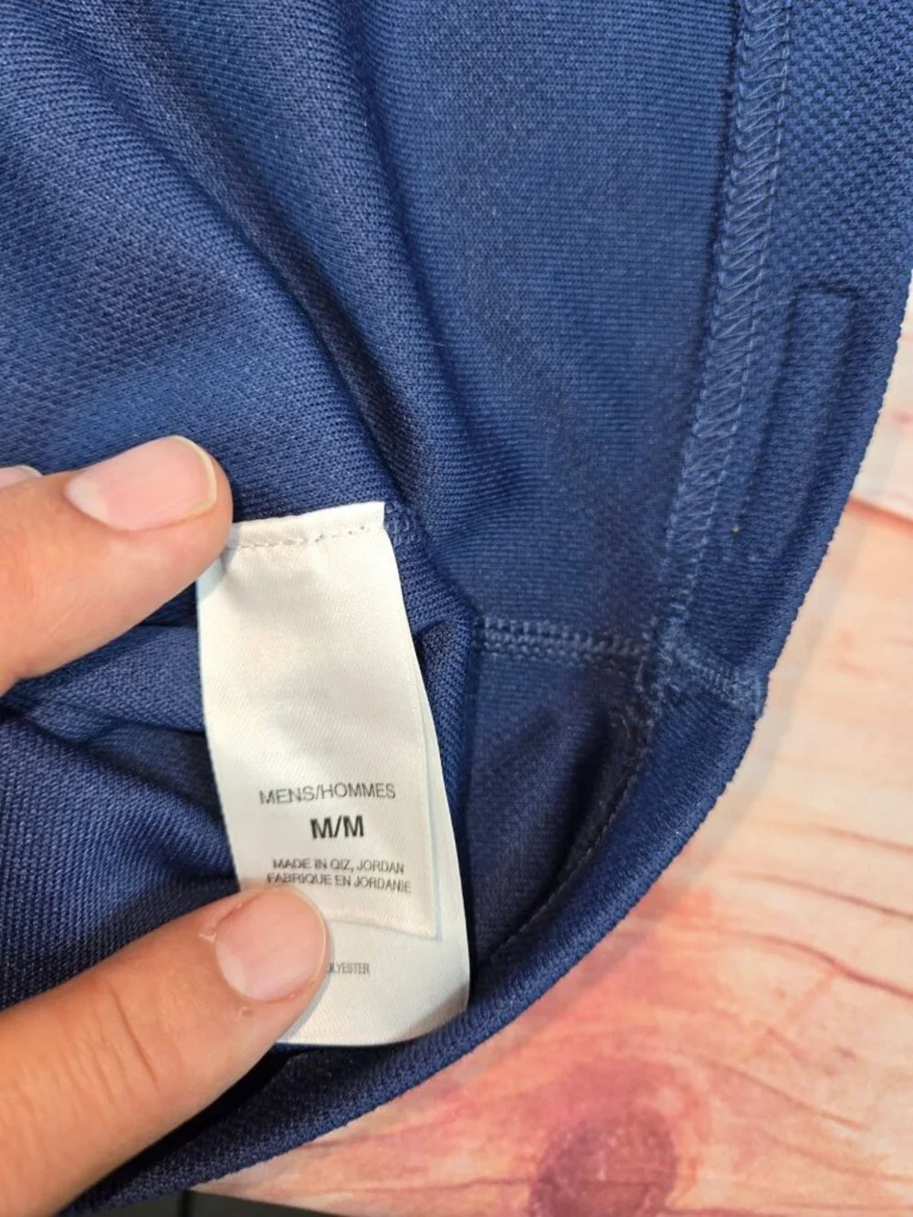 The North Face Blue Half-Zip Pullover Size Medium